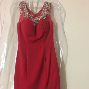 Red Homecoming dress